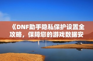 《DNF助手隐私保护设置全攻略，保障您的游戏数据安全！》