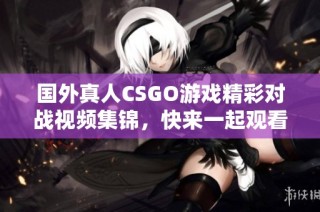 国外真人CSGO游戏精彩对战视频集锦，快来一起观看吧