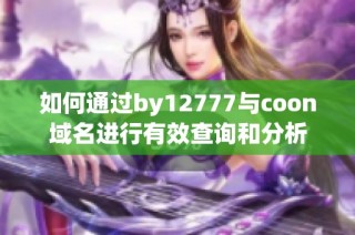 如何通过by12777与coon域名进行有效查询和分析