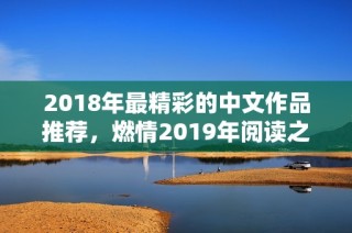 2018年最精彩的中文作品推荐，燃情2019年阅读之旅