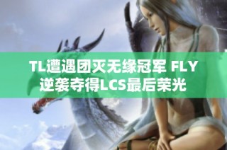 TL遭遇团灭无缘冠军 FLY逆袭夺得LCS最后荣光