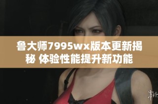 鲁大师7995wx版本更新揭秘 体验性能提升新功能