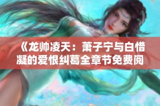 《龙帅凌天：萧子宁与白惜凝的爱恨纠葛全章节免费阅读》