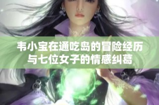 韦小宝在通吃岛的冒险经历与七位女子的情感纠葛