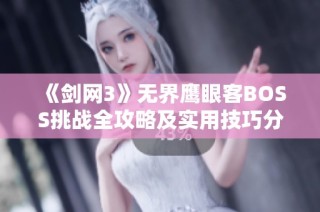 《剑网3》无界鹰眼客BOSS挑战全攻略及实用技巧分享