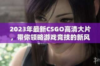 2023年最新CSGO高清大片，带你领略游戏竞技的新风潮