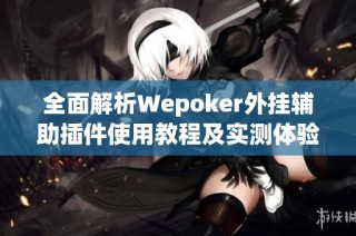 全面解析Wepoker外挂辅助插件使用教程及实测体验