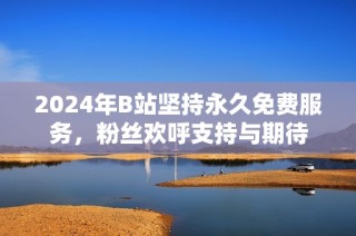 2024年B站坚持永久免费服务，粉丝欢呼支持与期待