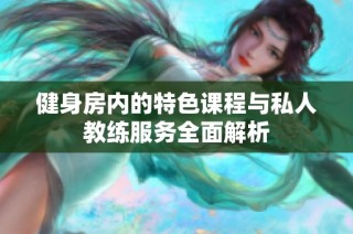 健身房内的特色课程与私人教练服务全面解析