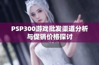 PSP300游戏批发渠道分析与促销价格探讨