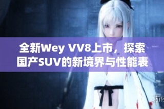 全新Wey VV8上市，探索国产SUV的新境界与性能表现