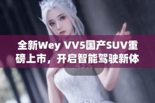 全新Wey VV5国产SUV重磅上市，开启智能驾驶新体验