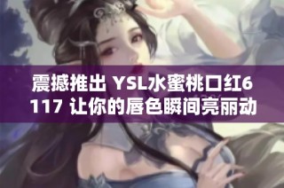 震撼推出 YSL水蜜桃口红6117 让你的唇色瞬间亮丽动人