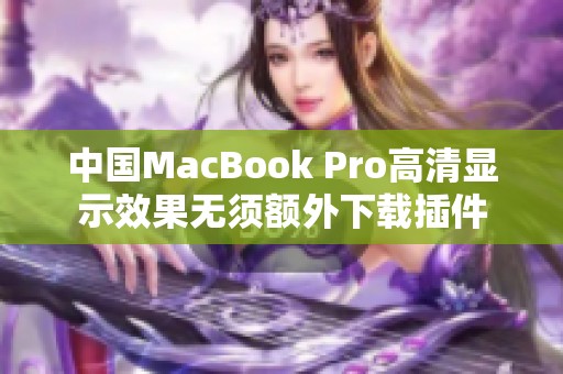 中国MacBook Pro高清显示效果无须额外下载插件