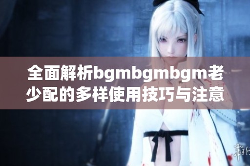 全面解析bgmbgmbgm老少配的多样使用技巧与注意事项