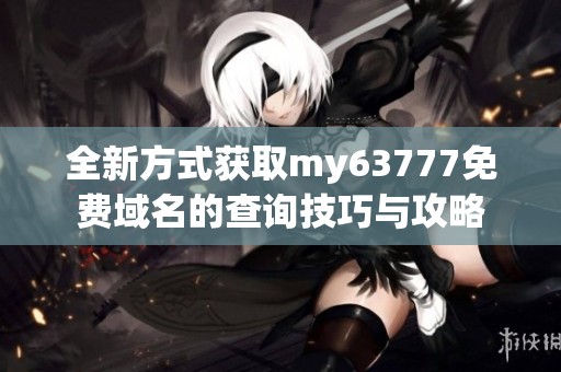 全新方式获取my63777免费域名的查询技巧与攻略