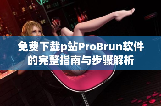 免费下载p站ProBrun软件的完整指南与步骤解析